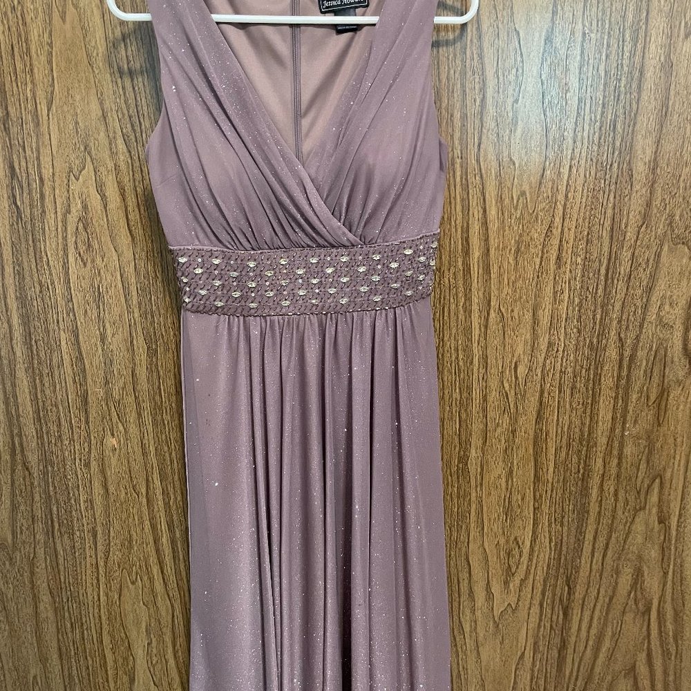 Jessica Howard Size 6 Taupe Dress